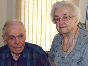 George and Anne Krahn of Niverville.
