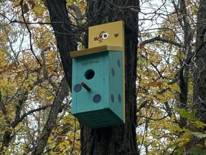 There are now 60 birdhouses along the Baudry Trails in Ste. Agathe.