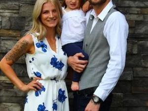 Mellissa, Peyton, and Tyler Schroeder.