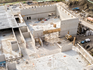 Niverville High School under construction