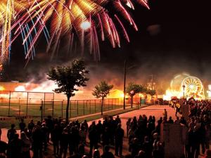 The Blackout Fireworks on Main Street Niverville