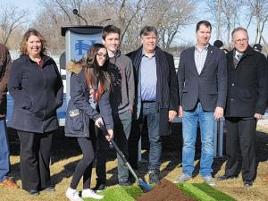 New High School sod turning on March 23