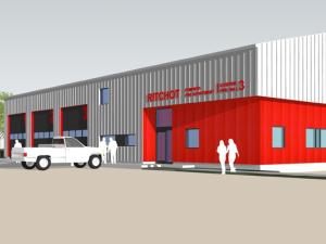 Concept drawings of Ste. Agathe's new fire hall