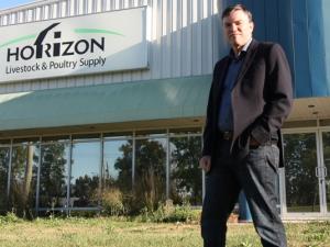 Niverville Mayor Myron Dyck at 349 Bronstone Drive