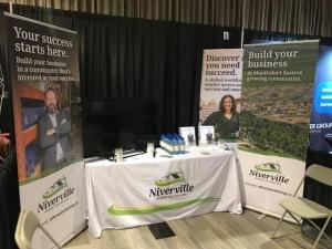 Town of Niverville's booth at the LEAN Manufacturing Conference