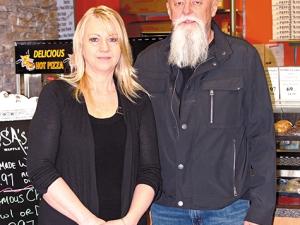 Rose and Pete Friesen, owners of Country Snacks