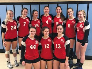 Gab-Roy's Junior Varsity Girls at provincials in Killarney