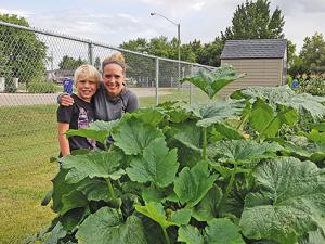 Milo and Desinee Ralph have spent the summer tending the Île-des-Chênes community gardens