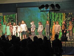The cast of Niverville Elementary School's The Jungle Book