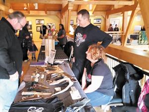 Local vendors show off their wares at the Winterfest market