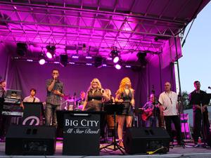 The Big City All Star Band performing at last year's fair