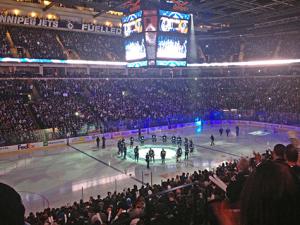 The Jets take the ice