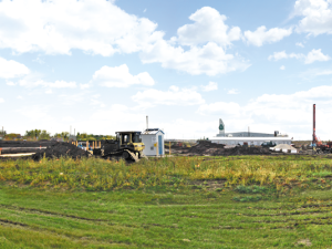 Construction Underway for Pilot Flying J in Ste. Agathe