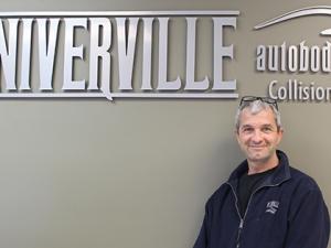 Ferd Klassen, owner of Niverville Autobody