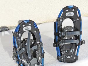 The new aluminum snowshoes