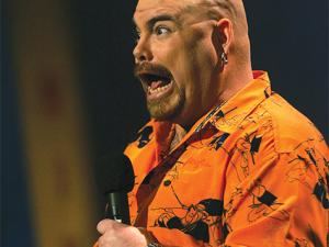 Big Daddy Tazz earned a world record for his eight-and-a-half hour comedy show at the Winnipeg Comedy Festival in 2008