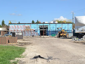 Construction underway at the Niverville Elementary School