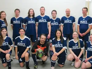 My co-ed soccer team