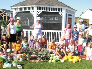 The Junior Gardeners crew of 2015, at the Heritage Community Gardens