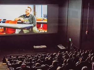 Film premiere at the Keystone Cinema in Steinbach