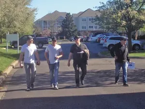 Evan St. Cyr, Brady Kenneth, Shaun St. Cyr, and Gerry St. Cyr on a recent trip to Nashville