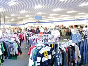 The MCC Thrift Shop on a busy Saturday afternoon