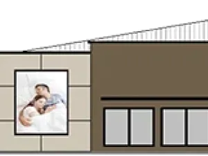 An artist's rendering of the new addition