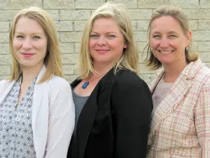 Marissa Lévesque, Corrie Neil, and Leigh-Ann Jones