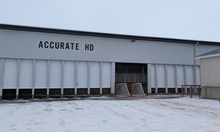 The revamped rink in New Bothwell.