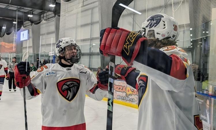 The Niverville Nighthawks have made it three wins in a row after a crucial 5–3 victory over the Winnipeg Blues on the road on Friday night