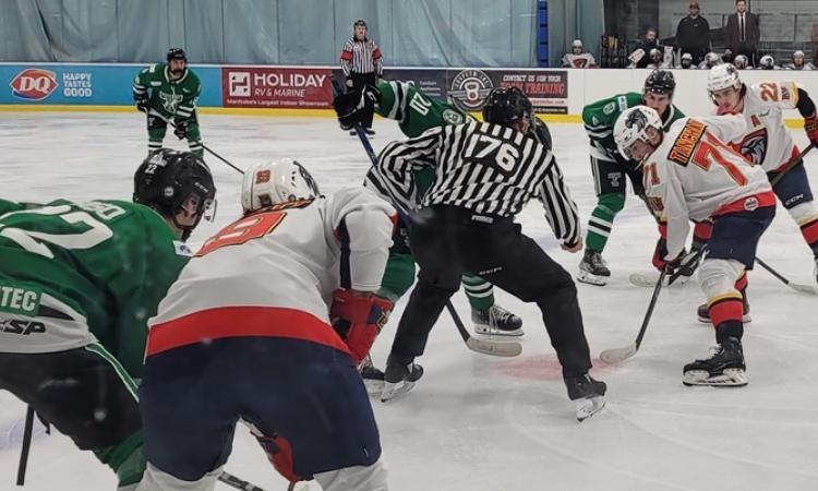 The Niverville Nighthawks continued their losing ways as of late on Monday afternoon with an 8–2 road loss to the Portage Terriers. 