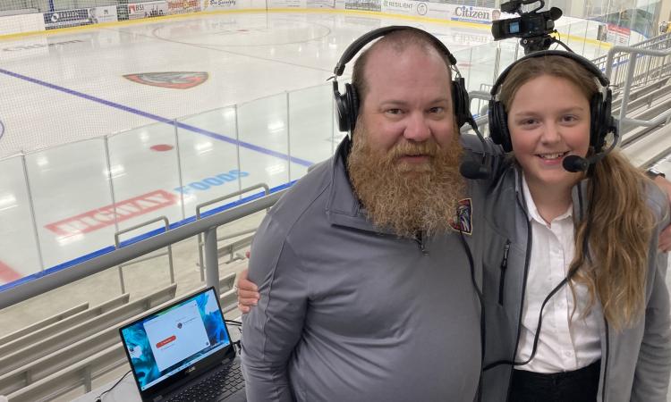 Kevin Pauls and his daughter Lua Pauls