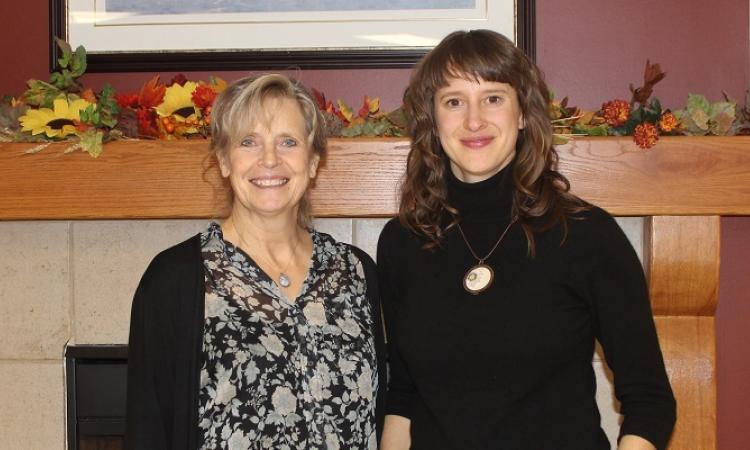 Val Hiebert and Jaymie Friesen, coordinators for MCC’s Abuse Response and Prevention program