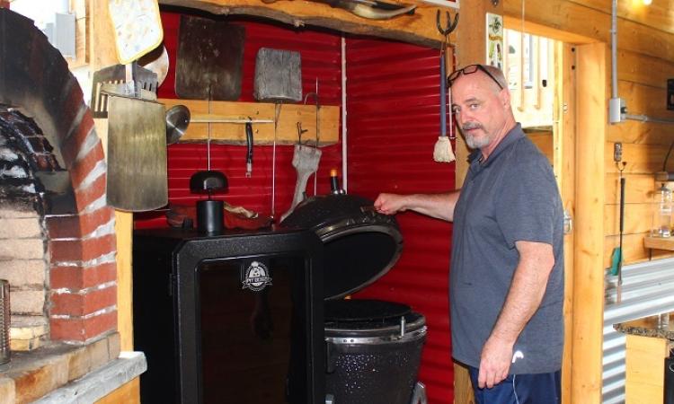Adrian Bruce of Niverville is helping to launch the community's first barbecue competition.