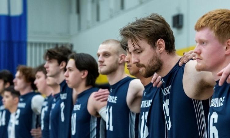 The men's volleyball team from Providence.