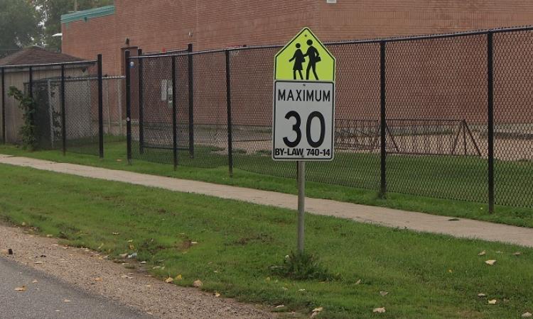 Drivers are urged to take heed of local speed zones around schools, which once again go into effect on September 1.