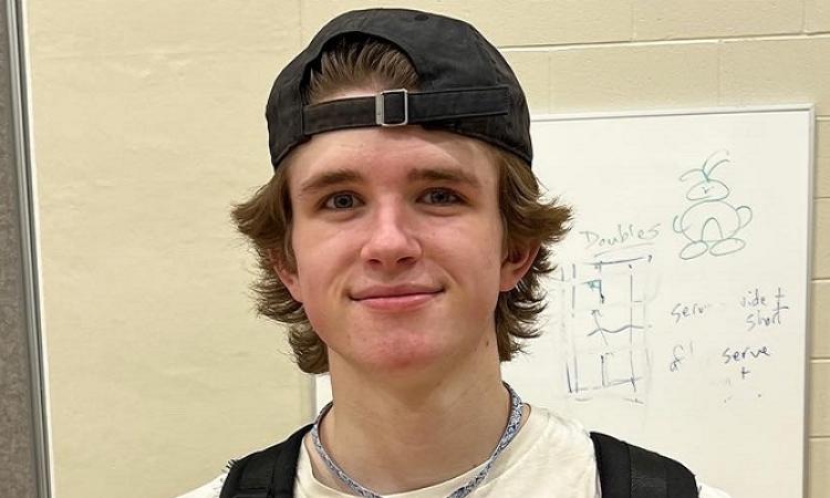 Niverville High School Grade 12 student Ethan Tomlinson organized a charity basketball game to help improve access to sports programming.