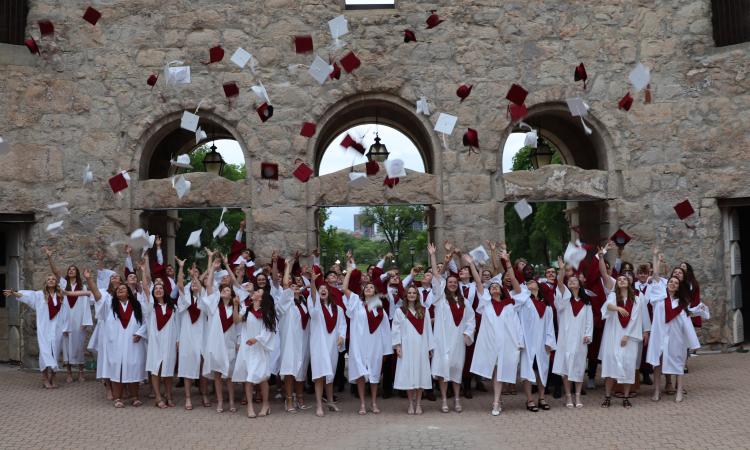 This year's graduating class from Gab-Roy.