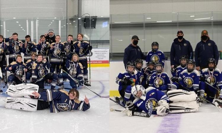 The U13A and U11A Clippers, who took first and second places at their respective tournaments this fall.