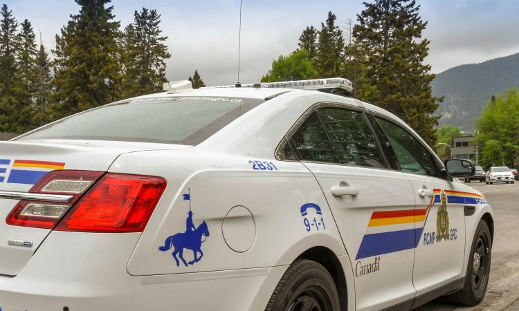 An RCMP cruiser.