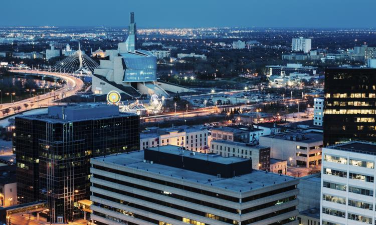 The city of Winnipeg.