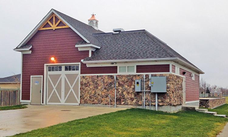 The Spruce Drive water treatment plant in Niverville.
