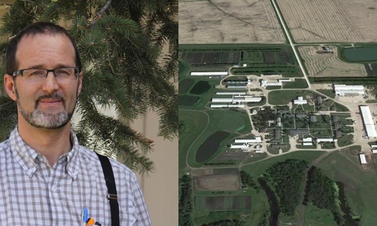 Ian Kleinsasser of the Crystal Springs Hutterite colony.