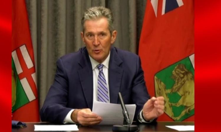 Premier Brian Pallister announces increased fines for those who flout public health orders.