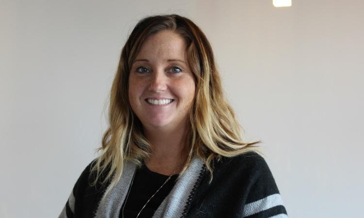 Carling Comte, French teacher at Niverville Middle School.