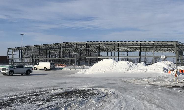 Niverville CRRC under construction