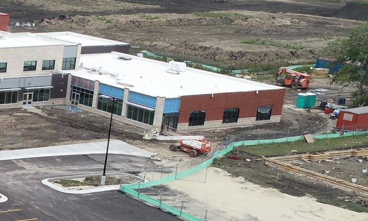 The childcare facility will be part of the second phase of the Niverville High School, currently under construction.