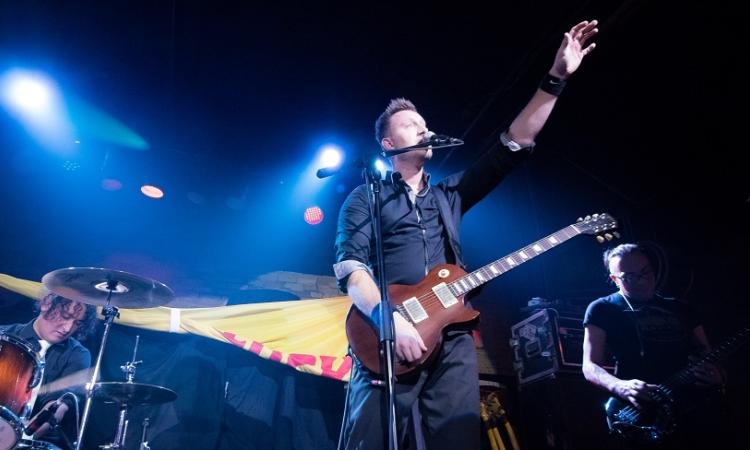 Plain as Ghosts in concert, with frontman Trevor Lux.