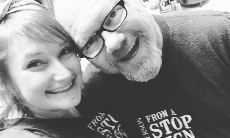 Kyle and Cyndi Wiebe.