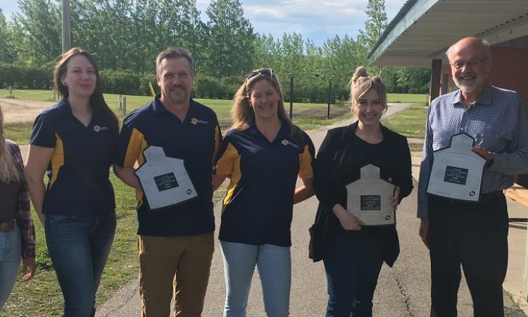 The winners of the 2019 Niverville Chamber of Commerce Business Awards.